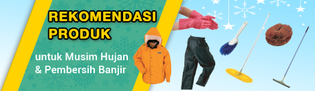 Rekomendasi produk untuk Musim Hujan & Pembersih Banjir