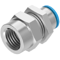 Bulkhead Push-in Fitting, QSSF Series