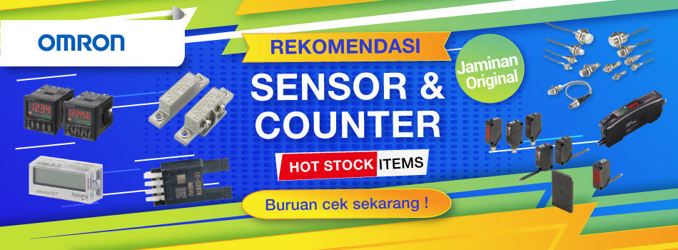 MISUMI kini menyediakan lebih banyak produk stok OMRON, ready stock siap kirim