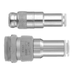 S Coupler KK Series, Socket (S) Straight Type With One-Touch Fitting