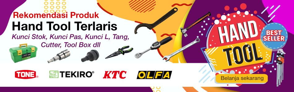 Rekomendasi Produk Hand Tool Terlaris di Awal Tahun