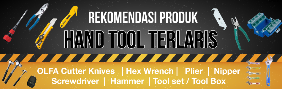 Rekomendasi Handtool Terlaris dari merek ternama OLFA, KTC, HOZAN dll