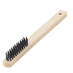 Wooden handle 3-line brush