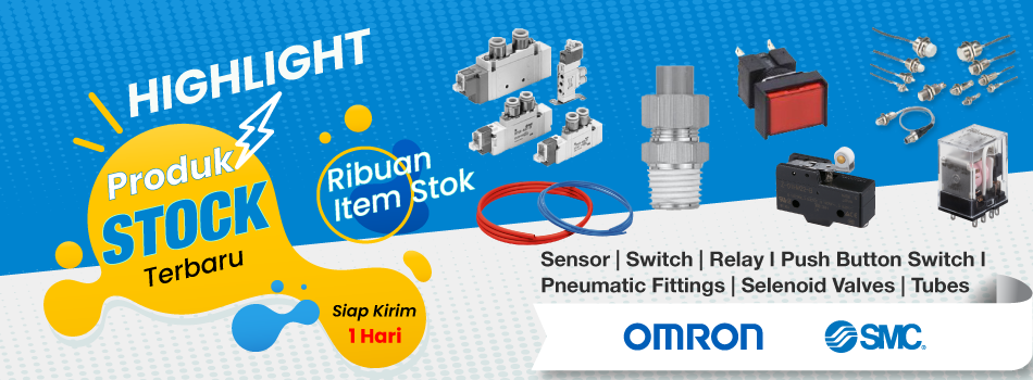 [READY STOCK] Produk Stok terbaru dari OMRON dan SMC, cek sekarang