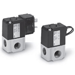 3-Port Solenoid Valve, Poppet Type