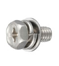 Phillips Head Hexagon Upset Screw